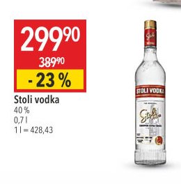 Stoli vodka