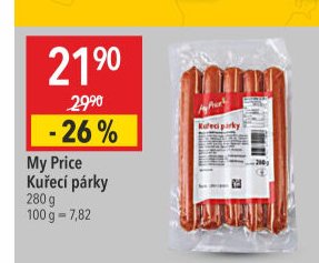 My Price Kuřecí párky