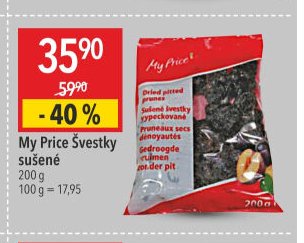 My Price Švestky sušené
