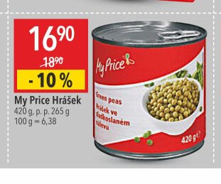 My Price Hrášek