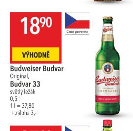 Budweiser Budvar Original, Budvar 33