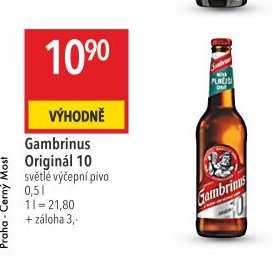 Gambrinus Originál 10