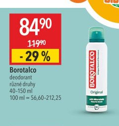 Borotalco deodorant