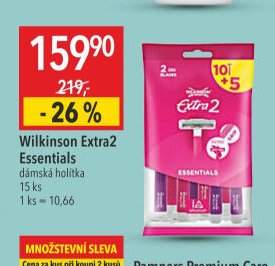 Wilkinson Extra2 Essentials dámská holítka