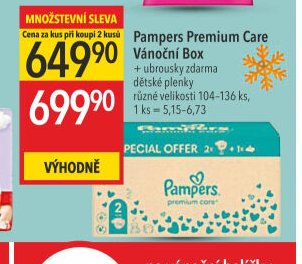 Pampers Premium Care Vánoční Box
