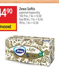 Zewa Softis papírové kapesníky