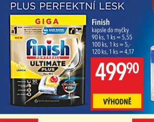 Finish kapsle do myčky