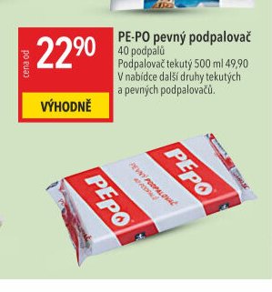PE-PO pevný podpalovač