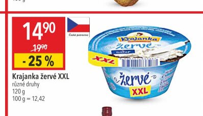Krajanka žervé XXL