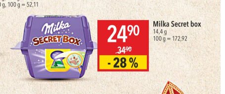 Milka Secret box