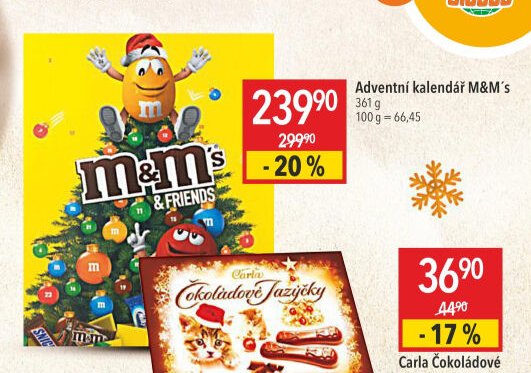 Adventní kalendář M&M's