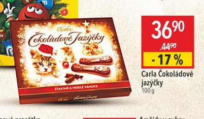 Carla Čokoládové jazýčky