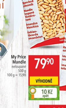 My Price Mandle neloupané