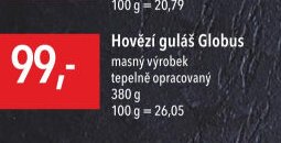 Hovězí guláš Globus