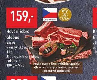Hovězí žebro Globus