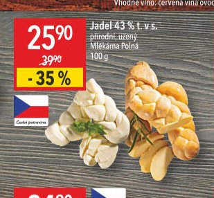 Jadel 43 % t. v s. Mlékárna Polná