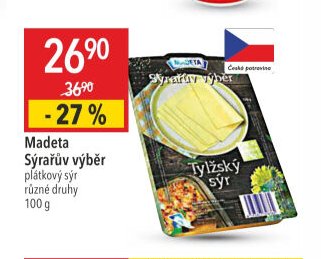 Madeta Sýrařův výběr
