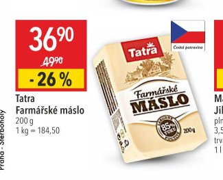 Tatra Farmářské máslo