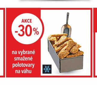 Smažené polotovary na váhu