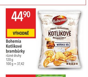 Bohemia Kotlíkové brambůrky