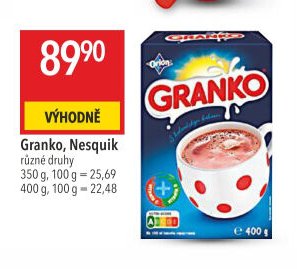 Granko, Nesquik