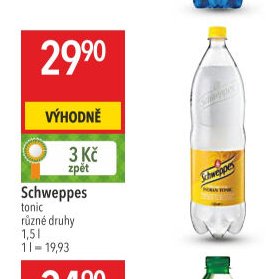Schweppes tonic
