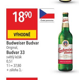 Budweiser Budvar / Budvar 33