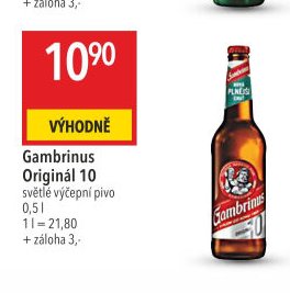 Gambrinus Originál 10