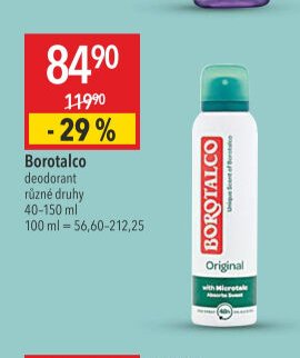 Borotalco deodorant