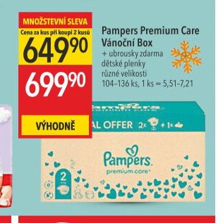 Pampers Premium Care Vánoční Box