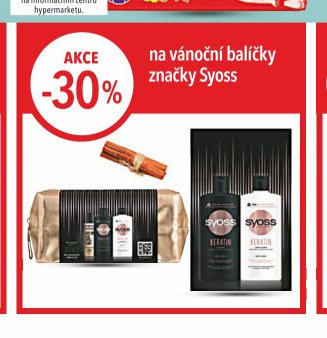 Vánoční balíčky značky Syoss