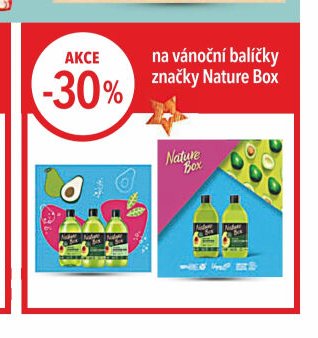 Vánoční balíčky značky Nature Box