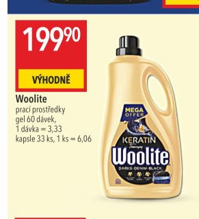 Woolite prací prostředky