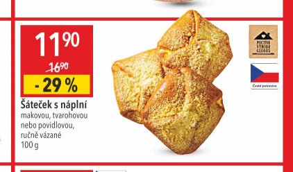 Šáteček s náplní