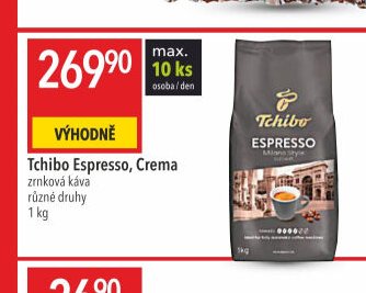 Tchibo Espresso, Crema