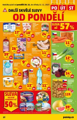 akční leták Penny Market 16.11.2023-22.11.2023