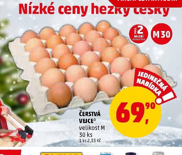 ČERSTVÁ VEJCE velikost M
