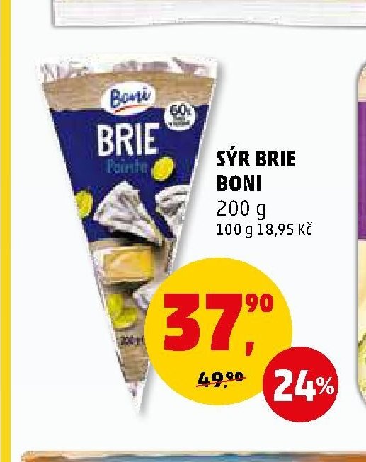 SÝR BRIE BONI 200 g
