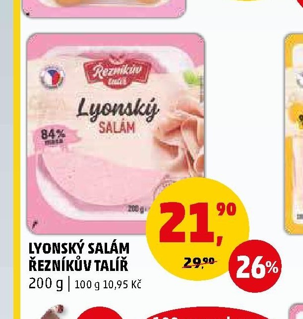 LYONSKÝ SALÁM ŘEZNÍKŮV TALÍŘ