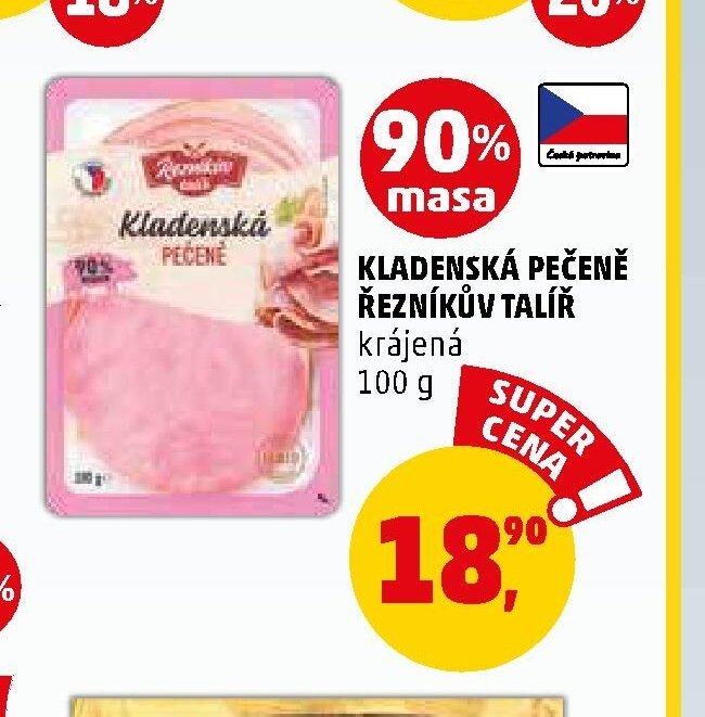 KLADENSKÁ PEČENĚ ŘEZNÍKŮV TALÍŘ