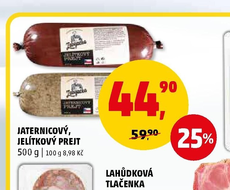 Jaternicový, jelítkový prejt