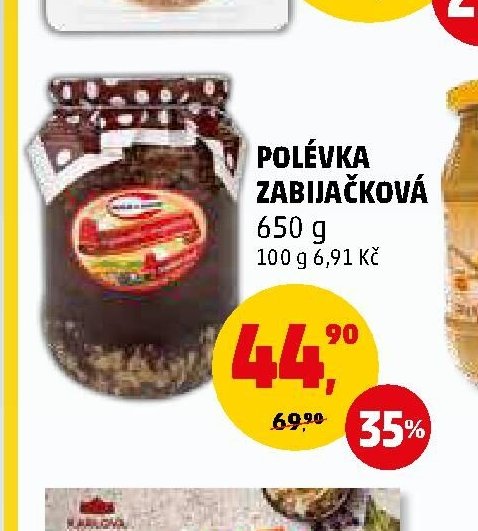 Polévka zabijačková