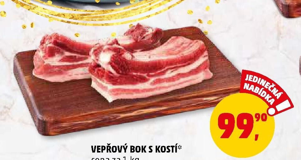 Vepřový bok s kostí