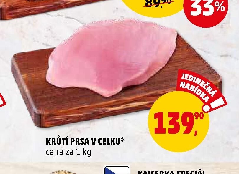 Krůtí prsa v celku