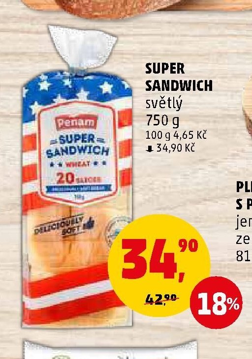 Super Sandwich světlý