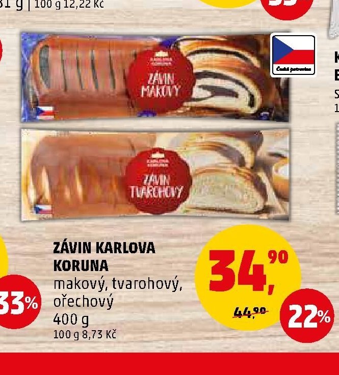 Závin Karlova Koruna