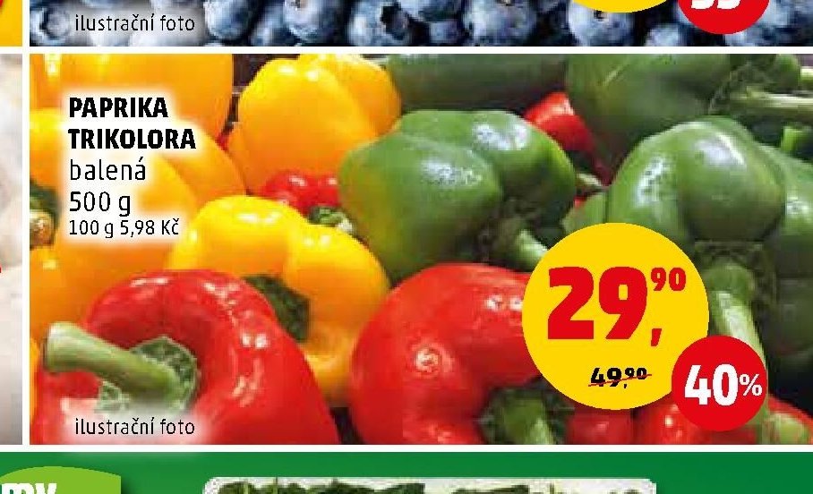 Paprika trikolora