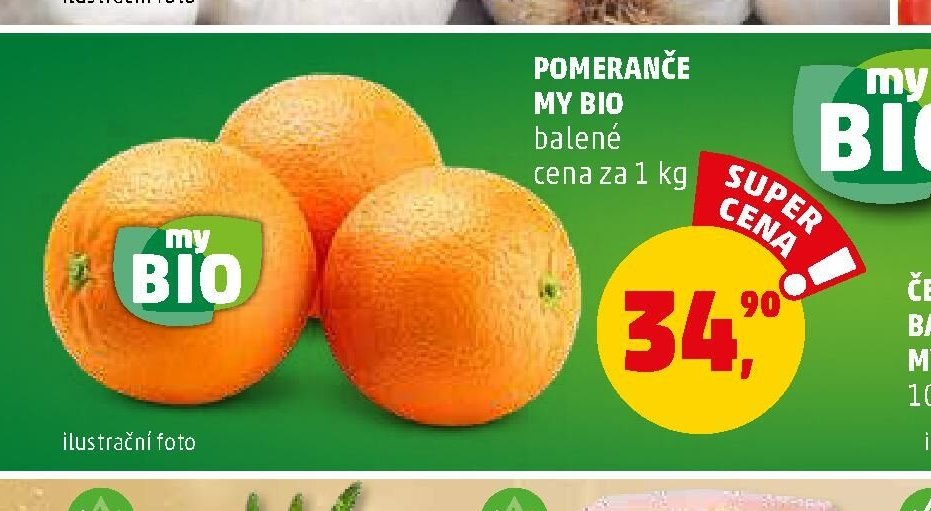 Pomeranče My Bio