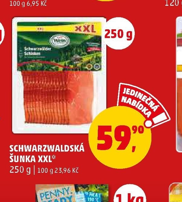 SCHWARZWALDSKÁ ŠUNKA XXL