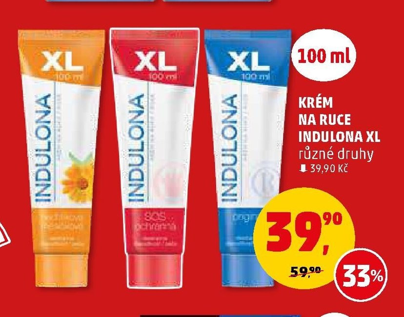 Krém na ruce Indulona XL